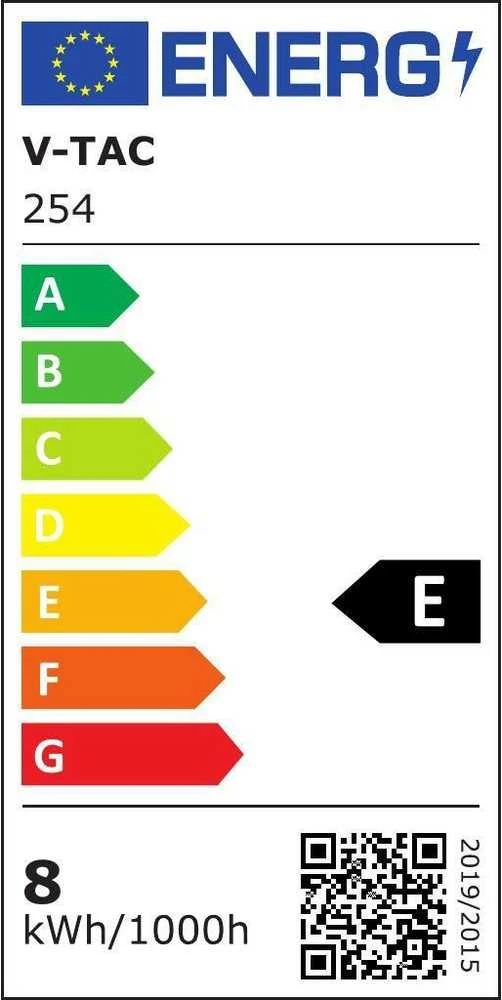 8.5W LED lemputė, A60, E27, termoplastikas, 6400K, SAMSUNG LED chip