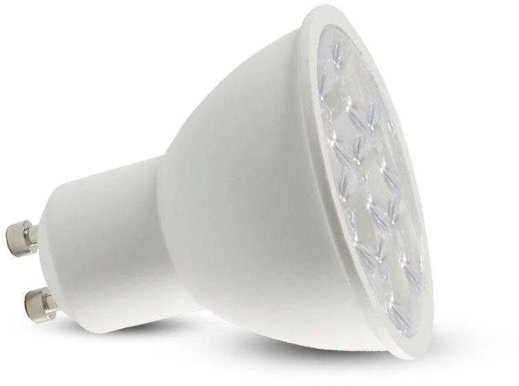 6W LED lemputė V-TAC, GU10, 6400K (šaltai balta), SAMSUNG LED chip