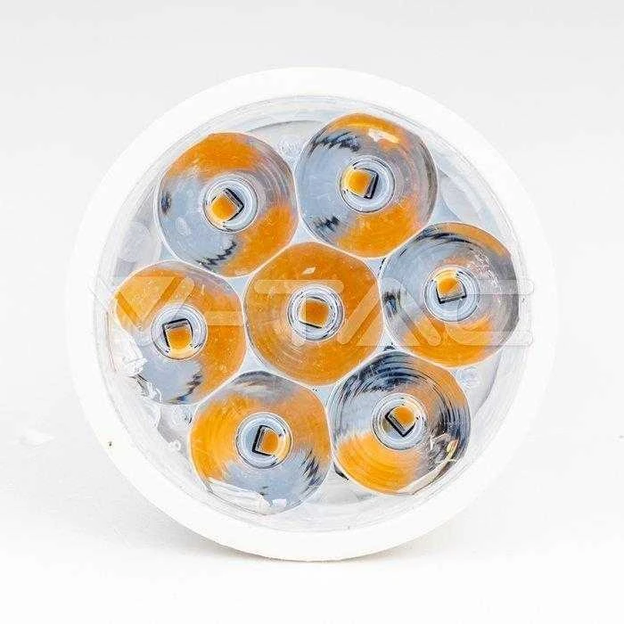 6W LED lemputė V-TAC, GU10, 6400K (šaltai balta), SAMSUNG LED chip
