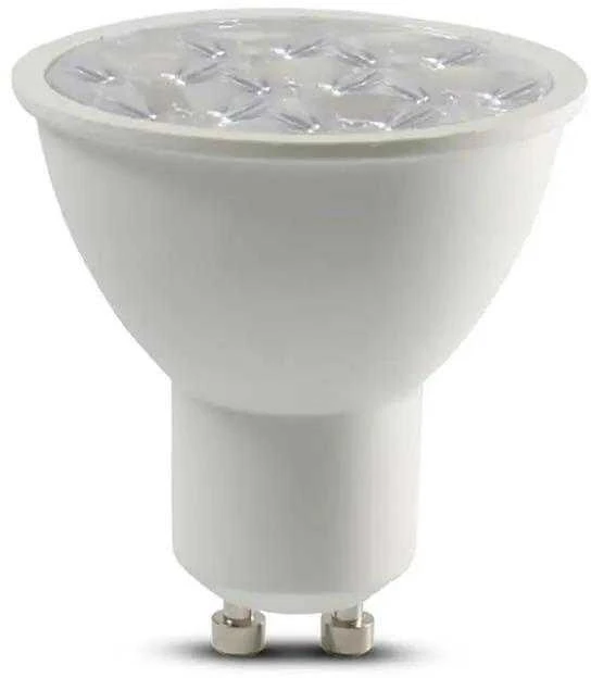 6W LED lemputė V-TAC, GU10, 6400K (šaltai balta), SAMSUNG LED chip