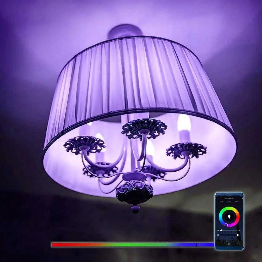 V-tac 11W LED lemputė, E27, suderinama su AMAZON ALEXA ir GOOGLE HOME, 2700-6500K/RGB