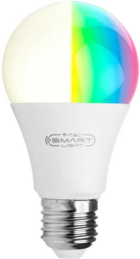 V-tac 11W LED lemputė, E27, suderinama su AMAZON ALEXA ir GOOGLE HOME, 2700-6500K/RGB