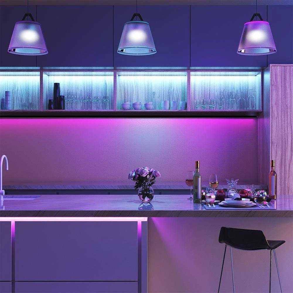 5W lemputė GU10, RGB+2700K-6400K