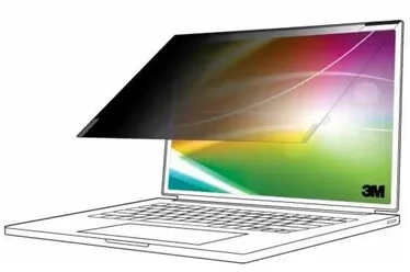 3M BPNDE006 ekrano privatumo filtras 36,8 cm (14.5″) Berėmio ekrano privatumo filtras