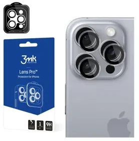 3MK Lens Protection Pro iPhone 16 Pro/16 Pro Max permatomas