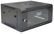 Assmann Electronic DIGITUS DN-W19 04U/450/B Sieninė spintelė 4U 600x450mm juodas RAL 9004