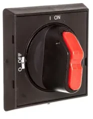 ABB Tarpinė rankenėlė, juoda, IP65, su užraktu, skirta OT16-125F OHBS2AJ1 (1SCA105215R1001)