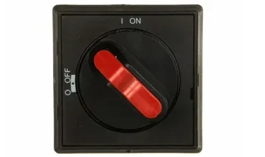 ABB Tarpinis rankena juoda IP65 su fiksavimu OT16-32FT OHBS2PJ (1SCA105231R1001)