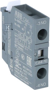 ABB pagalbinis kontaktas CA4-10 1NO 1SBN010110R1010