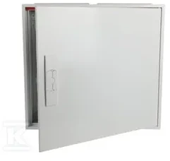 ABB Modulinė paviršinio montavimo hermetinė plieninė skirstomoji spinta ComfortLineCA 3x24 72M IP44 125A II klasė pilnos durelės N+PE Quick CA23V 2CPX0