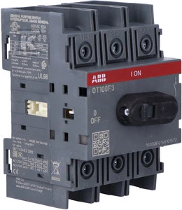 ABB jungiklis OT100F3 100A 3P be veleno ir rankenos 1SCA105004R1001