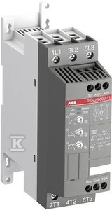 ABB švelnaus paleidimo įrenginys, 3 fazių, 208–600 V AC, 25 A, 11 kW, Uc=24 V AC/DC, PSR25-600-11 (1SFA896108R1100)