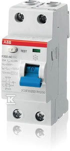 ABB LIKUTINĖS SROVĖS PERTRAUKIS 2P, A, 40A, 30