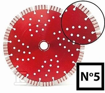 Abraboro Diamond blade 350x25.4/12 N5 standard+