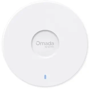 Maršrutizatorius TP-LINK Omada 7 UR - BE5000 5 srautų lubų dviejų juostų „Wi-Fi 7" prieigos taškas | EAP727 | 2,4 GHz, 5 GHz | 802.11ax | 10/100/1000/2500 Mbit/s | Ethernet LAN (RJ-45) jungtys 1 | MU-MiMO Ne | PoE+
