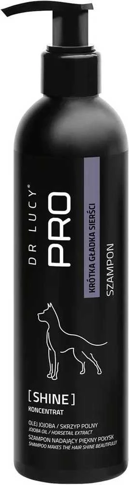 Nezatříděno DR LUCY Shine trumpų plaukų šampūnas šunims - 250 ml