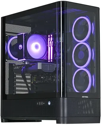 Ausinės Actina 5901443444718 Kompiuteris Intel Core 5 245KF 16 GB DDR5-SDRAM 1 TB SSD NVIDIA GeForce RTX 5060 Windows 11 Home Midi Tower Juodas