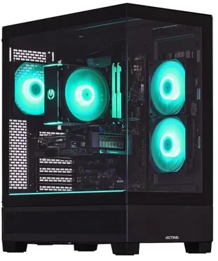 Ausinės Actina 5901443440178 PC AMD Ryzen™ 5 5600 16 GB DDR4-SDRAM 1 TB SSD NVIDIA GeForce RTX 5060 Midi Tower Juodas