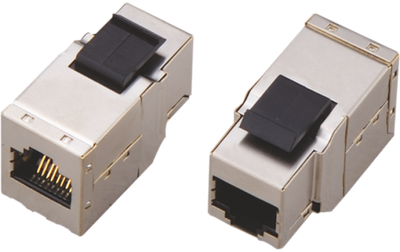 RJ45-RJ45 jungtis STP skydeliui cat.6A ALANTEC