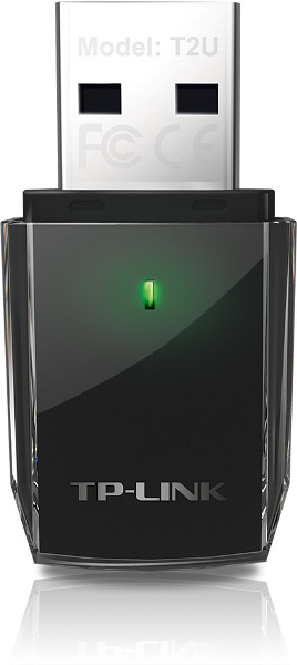TP-LINK AC600 dviejų dažnių belaidis USB adapteris MTK 1T1R 433 Mbps esant 5 GHz dažniui + 150 Mbps esant 2,4 GHz dažniui 802.11ac/a/b/g/n USB 2.0