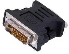 LANBERG AD-0012-BK Lanberg adapter DVI-I(M)(24+5) Dual Link->VGA(15F)