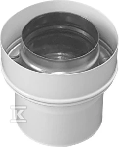 Koncentrinis dūmtraukio redukcinis adapteris 60/100 į 80/125