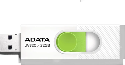 Atmintukas Adata UV320 32GB Baltas/Žalias