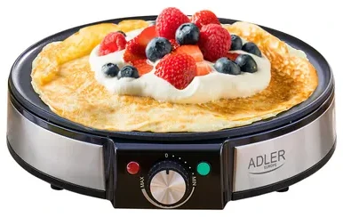 Vaflinė Adler | Blynų gaminimo aparatas | AD 3058 | Blynų gaminimo aparatas | 1600 W | Tešlos rūšių skaičius: 1 | Blynas