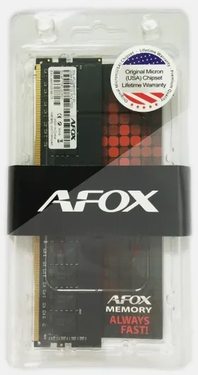 AFOX DDR4 8G 2133 UDIMM atminties modulis 8 GB 1 x 8 GB 2133 MHz