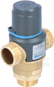 Afriso termostatinis maišymo vožtuvas ATM763 DN20 G1'' Temperatūros diapazonas 35-60°C Kvs3.2 1276300