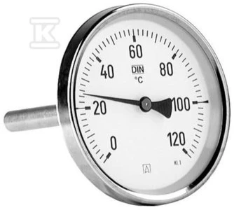 Afriso bimetalinis termometras Ø 63mm - 63801