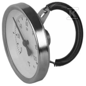 Afriso bimetalinis termometras ATh 63F 63mm 63822