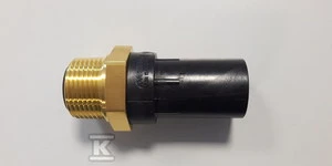 Agru ADAPTERIS ŽALVARINIS ELEKTRINIS ATSPARUMAS GZ 63X2" SDR11