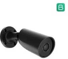 Ajax „BulletCam“ (5 Mp / 4 mm) JUODA laidinė IP kamera