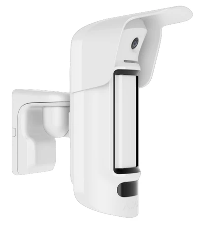 Bevielis judesio jutiklis su kamera Ajax MotionCam Outdoor HighMount (PhOD) 99164.282.WH1 (balta)
