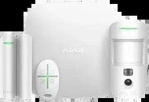 Ajax Signalizacijos rinkinys StarterKit Cam Plus Hub 2 Plus, MC, DP, SC baltas