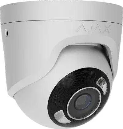 Ajax Systems Ajax Camera HL - kupolinė (metalinė) TurretCam (5 Mp/2.8 mm) (8EU) - balta