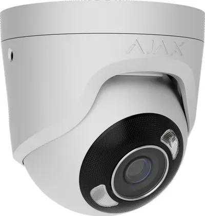 Ajax Systems Ajax Kamera HL - kupolinė (metalinė) TurretCam (5 Mp/4 mm) (8EU) - balta