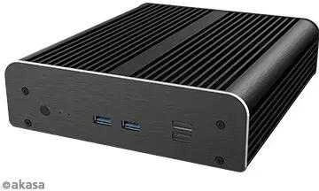 Akasa Newton TN UCFF-kompiuterio korpusas (Intel NUC), OEM - juodos spalvos
