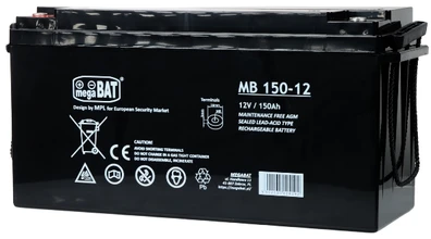 AKUMULIATORIUS 12V/150AH-MB megaBAT