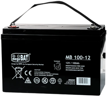 AKUMULIATORIUS 12V/100AH-MB megaBAT