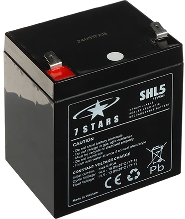 Graphite AKUMULIATORIUS 12V/5AH-7STARS