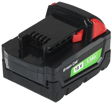 Green Cell Žalias Cell Žalias Cell baterija, skirta Milwaukee M18 18V 5Ah pakaitinė baterija M18 B5 4932430483