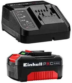 Einhell akumuliatoriaus ir kroviklio rinkinys 18V 4,0 Ah Power X-Change