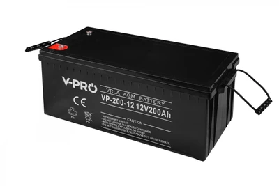 VOLT POLSKA AGM VPRO 12V 200Ah VRLA Nereikalaujantis priežiūros akumuliatorius