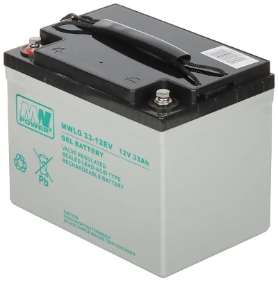 Mpl Power AKUMULIATORIUS 12V/33AH-MWLG MW Power