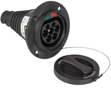 Akyga AK-SC-E26 eMobility Ladesteckdose 32 A 3phasig Type 2 No 3 0 m