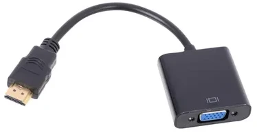 Adapteris AV Akyga HDMI – D-Sub (VGA) juodas (AK-AD-42)