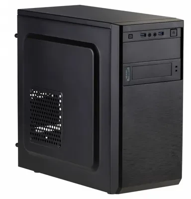 Akyga AK17BK kompiuterio dėklas Micro Tower Juodas