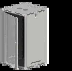 Alantec 19 colių pakabinama ir pastatoma spintelė, 21U 600x500 PLOKŠTAS PAKETAS